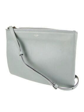 Celine Leather Trio Crossbody Lambskin Bag